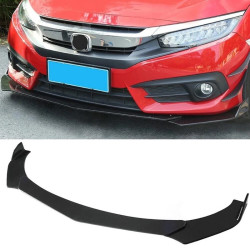 Μπροστινός Προφυλακτήρας Αυτοκινήτου Lip Extension Spoiler 1,40cm Μαύρο Γυαλιστερό - ΟΕΜ