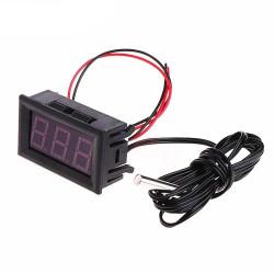 Θερμόμετρο BLOW LCD 2,9cm x 4,7cm με Εξωτερικό Αισθητήρα Μαύρο - ΟΕΜ
