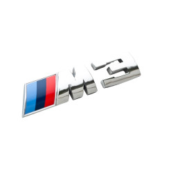 Αυτοκόλλητο μεταλλικό σήμα αυτοκινήτου BMW 3 - 2 τεμάχια XW-23