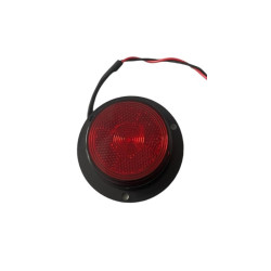 LED Πλευρικά Φώτα Όγκου Φορτηγών BULLET IP66 12/24 Volt Κόκκινο ΟΕΜ