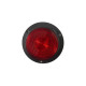 LED Πλευρικά Φώτα Όγκου Φορτηγών BULLET IP66 12/24 Volt Κόκκινο ΟΕΜ