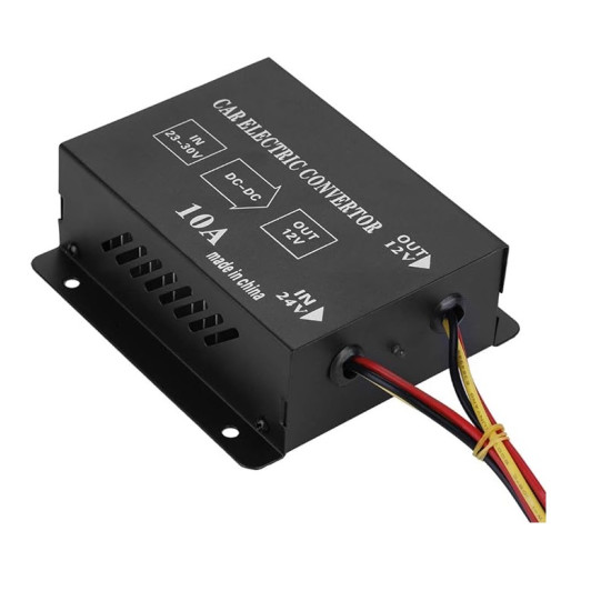 Converter Μετατροπέας Αυτοκινήτου 24V DC σε 12V DC 10A ΟΕΜ