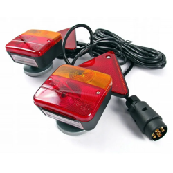 Σετ 2x Μαγνητικά Φώτα 12V για Ρυμουλκούμενα HW-0176