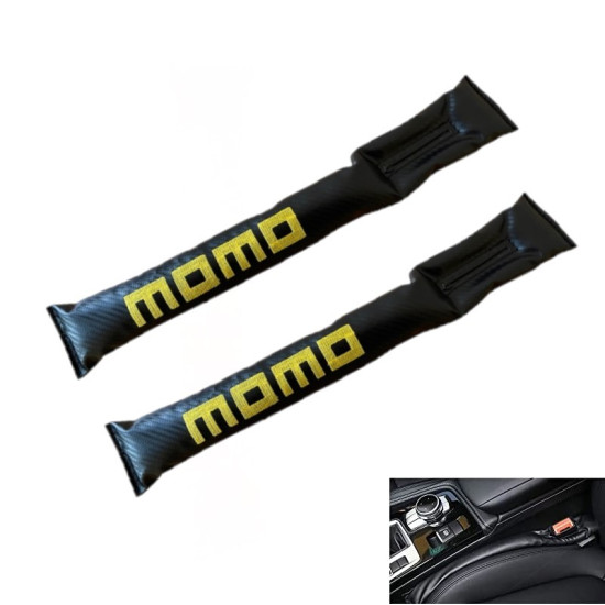 Μαξιλαράκια Κάτω Ζώνης Carbon Momo Σετ Χρώμα Μαύρο – ΟΕΜ