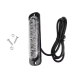 Led strobe slim 18w με 6 led 12/24V – Amber Flash Light Bar Car Πορτοκαλί - ΟΕΜ