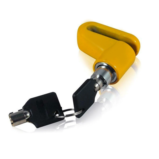 Αντικλεπτικό Δισκόφρενου Moto & Bike Disc Lock Χρωμίου Πορτοκαλί 1 Τεμάχιο - ΟΕΜ