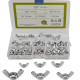 Παξιμάδια Αντιολισθητικά M105 τεμ 6 ειδών 304 Stainless Steel Wing Nuts M3 M4 M5 M6 M8 M10 - OEM