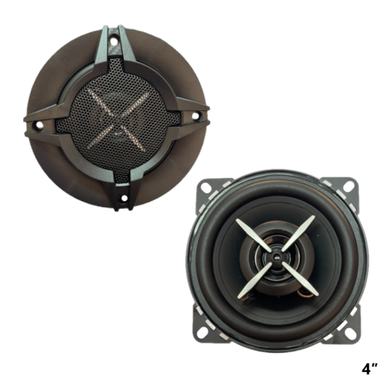 Σετ Ηχεία Αυτοκινήτου 4″ 50W RMS (2 Δρόμων) 2 τμχ XS-FB1030