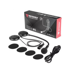 Motowolf MDL1909 M1 Bluetooth Headset/Handsfree για Κράνος Μοτοσικλέτας
