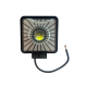 Προβολέας LED Τετράγωνος 12/24V Λευκού/RGB Ατμοσφαιρικού Φωτισμού Andowl Q-D13 – Μαύρο