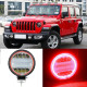 Στρογγυλός προβολέας για 4x4 Offroad ATV UTV Tractor 24LED 72W  - ΟΕΜ