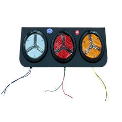 Σετ φανάρια φορτηγού LED 12/24V, 62W - OEM