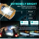 Λάμπα LED E01C μοτοσυκλέτας 850LM λευκού χρώματος - OEM