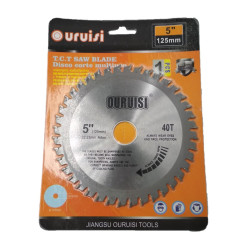 Δίσκος Κοπής για Γωνιακό Τροχό 40T 125mm Ouruisi 1τμχ
