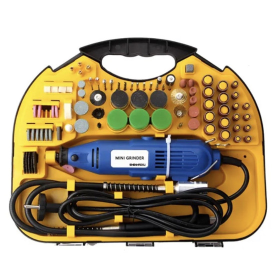 Κασετίνα Εξαρτημάτων Και Εργαλείο Tύπου Dremel 135W DIE GRINDER 211τμχ Κασετίνα Εξαρτημάτων Και Εργαλείο Tύπου Dremel 135W DIE GRINDER 211τμχ