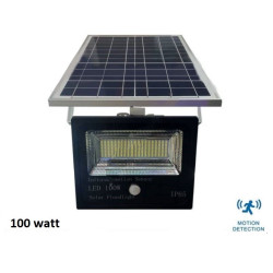 100w LED προβολέας εξωτερικού χώρου με Φωτοβολταϊκό Πάνελ και ανίχνευση κίνησης ΟΕΜ