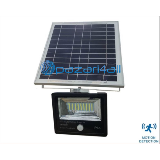 50w LED προβολέας εξωτερικού χώρου με Φωτοβολταϊκό Πάνελ και ανίχνευση κίνησης ΟΕΜ