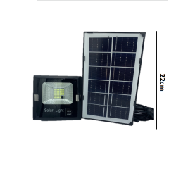 Hλιακό προβολάκι 10watt με κοντρόλ.