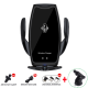 Αυτόματη Βάση Στήριξης Κινητού Αεραγωγού Αυτοκινήτου με Ασύρματη Φόρτιση A8 Μαύρη