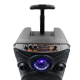 Φορητό Ασύρματο Ηχείο 8″ Bluetooth FM, USB, TF, AUX 20W TWS με Λαβή Μεταφοράς BT-2077 Μαύρο