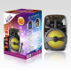 Σύστημα Karaoke 6.5″ Bluetooth με Ενσύρματο Μικρόφωνο και FM, USB, AUX, TF BT-6106 Μαύρο
