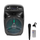 Σύστημα Karaoke 6.5″ 15W Bluetooth με Ενσύρματο Μικρόφωνο και FM, USB, AUX, TF BT-6107 Μαύρο Σύστημα Karaoke 6.5″ 15W Bluetooth με Ενσύρματο Μικρόφωνο και FM, USB, AUX, TF BT-6107 Μαύρο