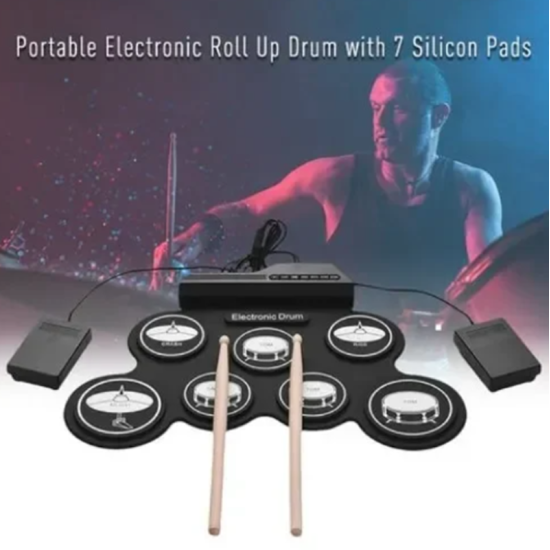 Φορητό Ψηφιακό Σετ Τυμπάνων Digital Drum AH-4