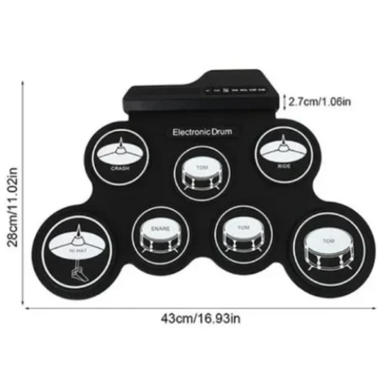 Φορητό Ψηφιακό Σετ Τυμπάνων Digital Drum AH-4