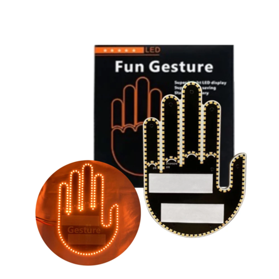 Φως LED Χειρονομίας για Φώτα Αυτοκινήτου με Τηλεχειριστήριο – LED Fun Gesture Φως LED Χειρονομίας για Φώτα Αυτοκινήτου με Τηλεχειριστήριο – LED Fun Gesture