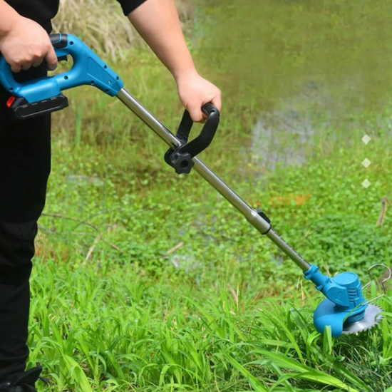 Χορτοκοπτικό Μπαταρίας 24V με Τηλεσκοπικό Κοντάρι και 2 Μπαταρίες OEM