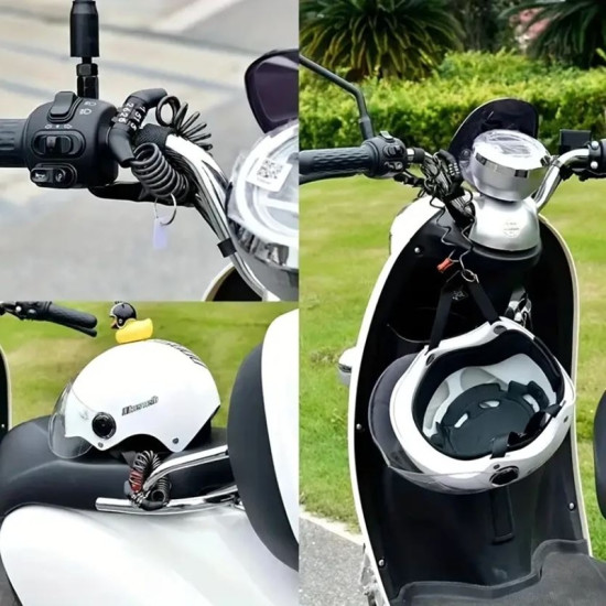 Κλειδαριά Ποδηλάτου Κουλούρα με Συνδυασμό SF047