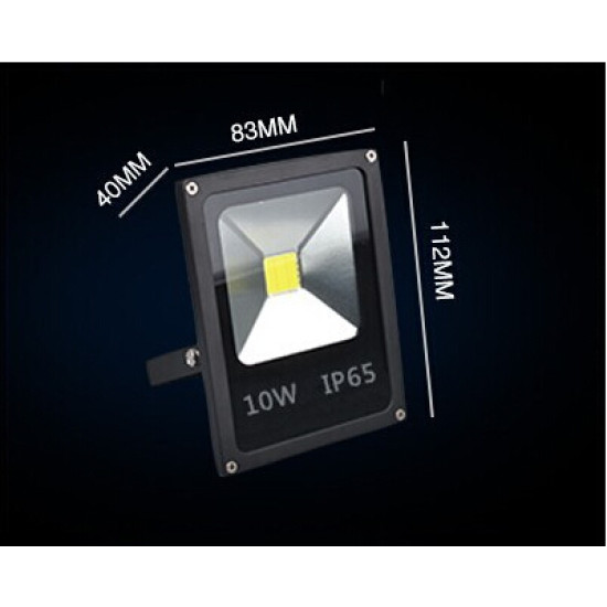 Προβολέας led αδιάβροχος 10w Super Slim ΟΕΜ Προβολέας led αδιάβροχος 10w Super Slim ΟΕΜ