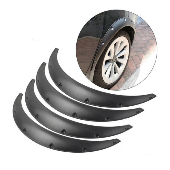 Διακοσμητικά Φτερά Φρυδιού Τροχού 4 τεμάχια W17904 Universal