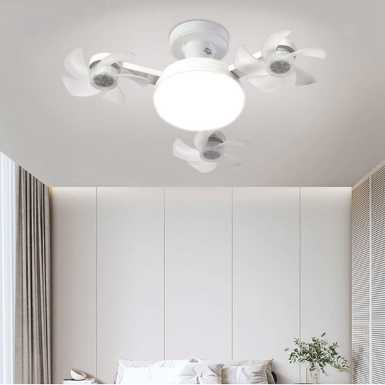 Ανεμιστήρας Οροφής Με LED Φως & Τηλεχειριστήριο – Συμβατός Με Υποδοχή E27 50W