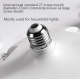Ανεμιστήρας Οροφής Με LED Φως & Τηλεχειριστήριο – Συμβατός Με Υποδοχή E27 50W