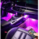 Διακοσμητικός Φωτισμός Οπτική Ίνα LED RGB 6μ Εσωτερικού Σαλονιού Αυτοκινήτου - Φωτορυθμικό με Τηλεχειριστήριο & Μικρόφωνο 12V - Fiber Optic