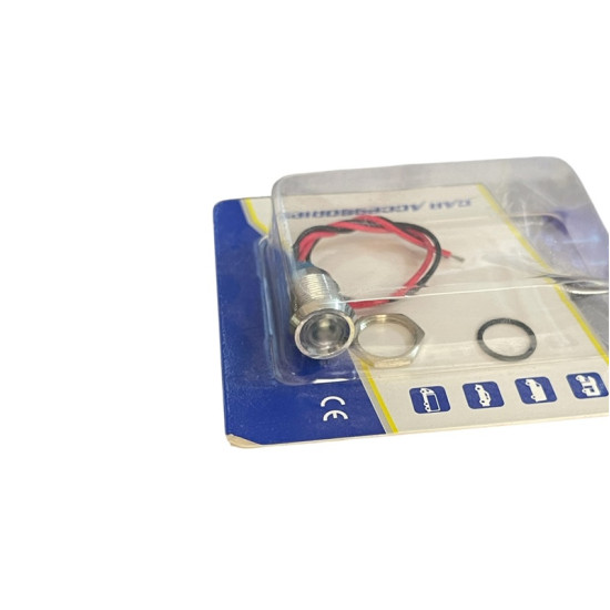 Βιδωτό Λαμπάκι Μεταλικό 12V με Led & Καλώδιο W14423-2-1