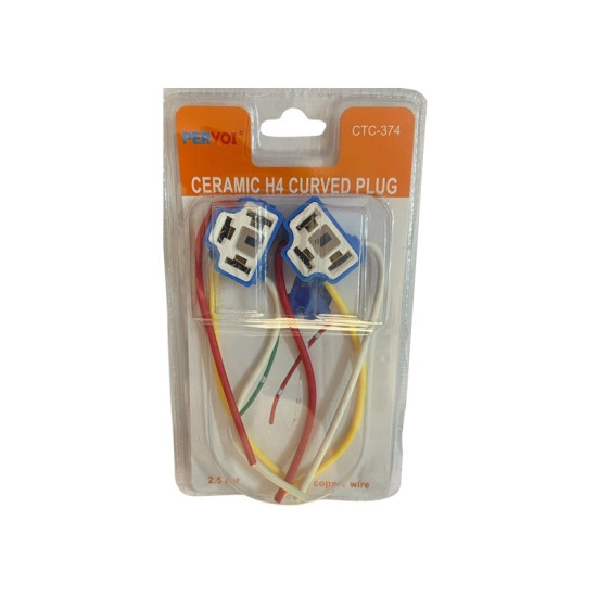 Βάσεις λάμπας αυτοκινήτου H4 – Φις – CTC-374 – Pervoi