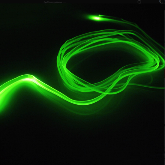 Εύκαμπτο φωτιζόμενο LED καλώδιο-ταινία Neon USB 5V RGB για εσωτερική διακόσμηση αυτοκινήτου με χειριστήριο 3.15m ΟΕΜ