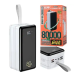 Power Bank 80000mAh 22.5W με 2 Θύρες USB-A και Θύρα USB-C Power Delivery Remax RPP-291 Λευκό Power Bank 80000mAh 22.5W με 2 Θύρες USB-A και Θύρα USB-C Power Delivery Remax RPP-291 Λευκό