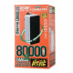 Power Bank 80000mAh 22.5W με 2 Θύρες USB-A και Θύρα USB-C Power Delivery Remax RPP-291 Λευκό Power Bank 80000mAh 22.5W με 2 Θύρες USB-A και Θύρα USB-C Power Delivery Remax RPP-291 Λευκό