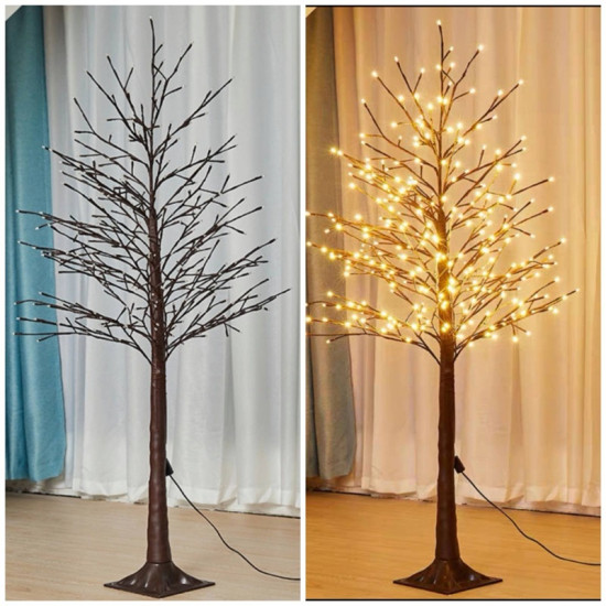 Χριστουγεννιάτικο Φωτιζόμενο Δέντρο 350 Led 180cm με Θερμό Λευκό Φωτισμό Χριστουγεννιάτικο Φωτιζόμενο Δέντρο 350 Led 180cm με Θερμό Λευκό Φωτισμό