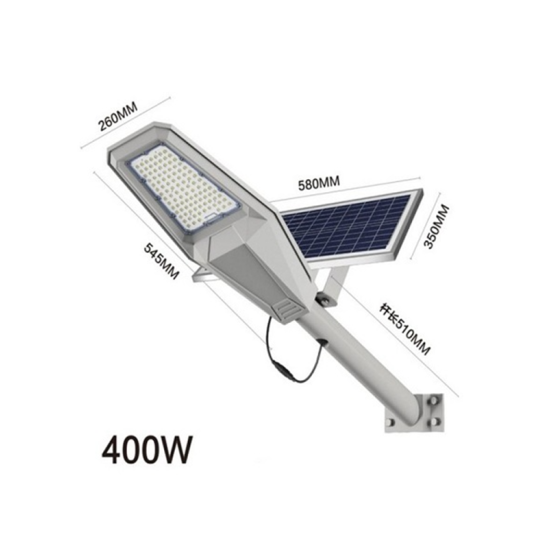 Ηλιακό Φωτιστικό Δρόμου 400W με Τηλεχειριστήριο IP67 JT-ZJTZ-400W Ηλιακό Φωτιστικό Δρόμου 400W με Τηλεχειριστήριο IP67 JT-ZJTZ-400W