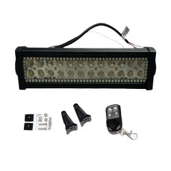 Μπάρα LED Light Bar Spot Flood Combo 72W Λευκό με εναλλαγές πράσινου, κόκκινου και μπλε φωτισμού με τηλεχειριστήριο