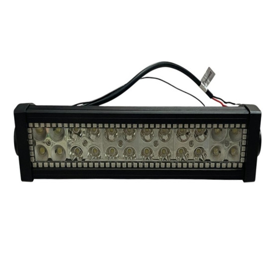 Μπάρα LED Light Bar Spot Flood Combo 72W Λευκό με εναλλαγές πράσινου, κόκκινου και μπλε φωτισμού με τηλεχειριστήριο