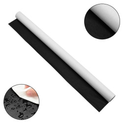 Αυτοκόλλητο Αδιάβροχο Ύφασμα Επιδιόρθωσης PU Δέρμα σε Ρολό 100x60cm Μαύρο W17319-2B