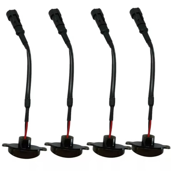 Φώτα LED Μάσκας 12-24V Universal – Λευκό Με Καλωδίωση Σετ 4 Τεμαχίων Φώτα LED Μάσκας 12-24V Universal – Λευκό Με Καλωδίωση Σετ 4 Τεμαχίων