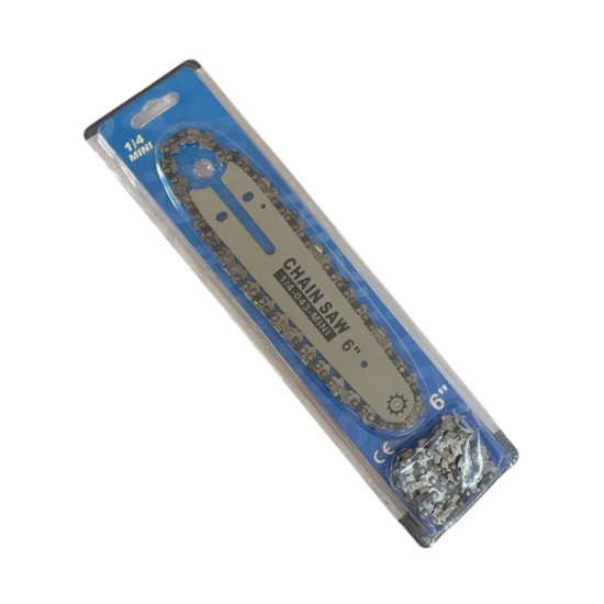 Ανταλλακτική Λάμα 1/4 για mini Αλυσοπρίονο με 1 Αλυσίδα 6″ (22.5 εκ)