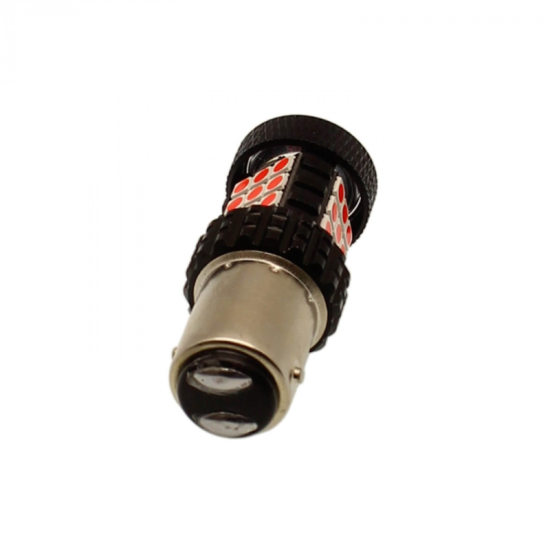 Ζευγάρι Διπολική Λάμπα LED CANBUS 1157 BAY15D 30 SMD 12-24V 900LM Κόκκινο OEM