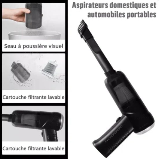 Φορητό Σκουπάκι Χειρός Αυτοκινήτου 28W Arrango AR60348